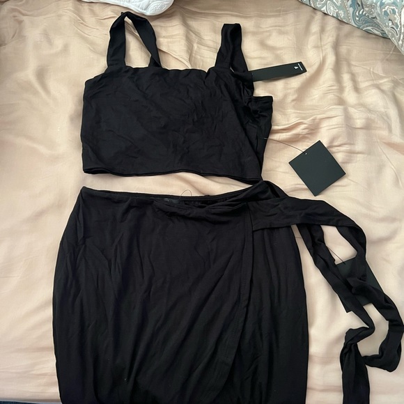 Two-Piece Mini Dress - Picture 2 of 2